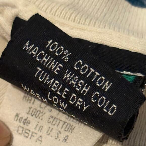 Vintage 90s Cross Colours Is This The Future? Prison Bars Long Sleeve Shirt OSFA - Picture 2 of 6